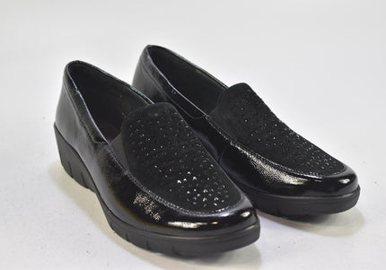 Semler Damen Halbschuhe Slipper Ballerinas SL 25,5cm Nr. 24-N 3170-Schuh-Gebraucht-secondhand