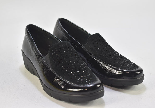 Semler Damen Halbschuhe Slipper Ballerinas SL 25,5cm Nr. 24-N 3170-Schuh-Gebraucht-secondhand