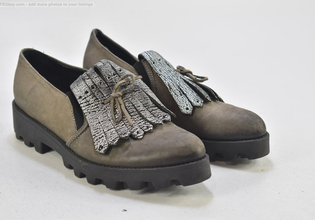 Lazamani Damen Halbschuhe Slipper Ballerinas EUR 37 Nr. 25-M 198-Schuh-Gebraucht-secondhand