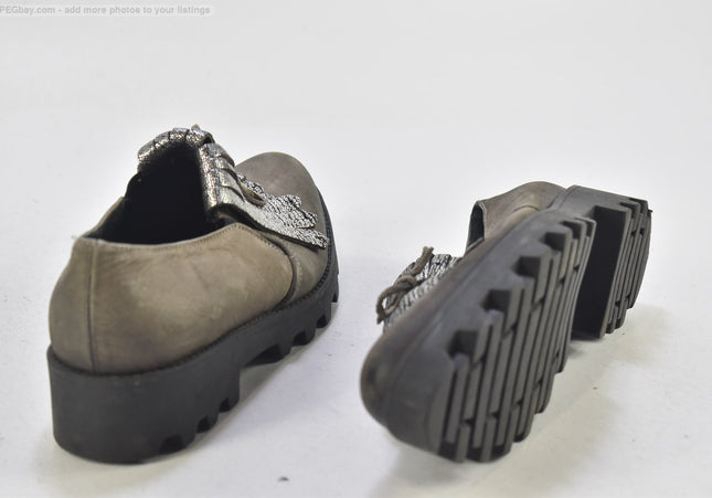 Lazamani Damen Halbschuhe Slipper Ballerinas EUR 37 Nr. 25-M 198-Schuh-Gebraucht-secondhand