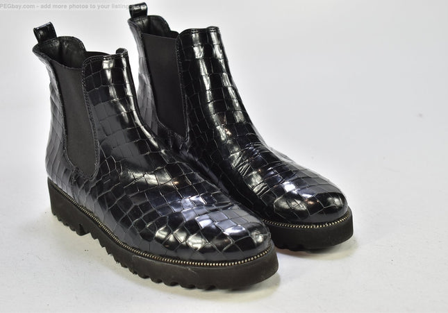 Paul Green Damen Stiefelette Boots UK 5,5 Nr. 25-B 877-gebrauchte Schuhe-Second hand-SchuhGebraucht