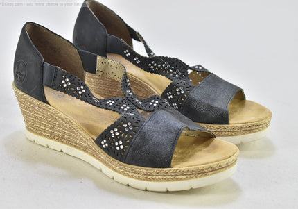 Rieker  Damen Sandale Sandalette  EUR 37 Nr. 25-S 4237