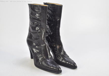 Vivien Lee Damen Stiefelette Boots EUR 36,5 Nr. 24-B 5677-Schuh-Gebraucht-secondhand