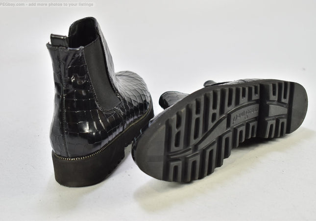 Paul Green Damen Stiefelette Boots UK 5,5 Nr. 25-B 877-gebrauchte Schuhe-Second hand-SchuhGebraucht