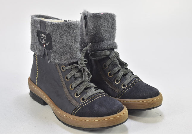 Rieker Damen Stiefelette Boots EUR 37 Nr. 24-B 2968-Schuh-Gebraucht-secondhand