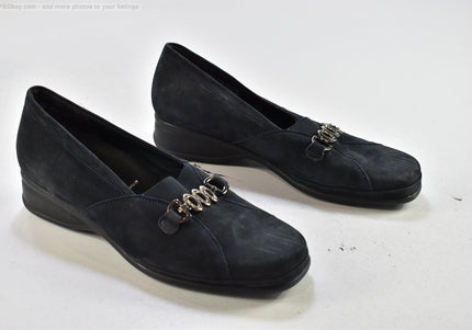 Semler Damen Halbschuhe Slipper Ballerinas UK 6 Nr. 25-A 50-Schuh-Gebraucht-secondhand