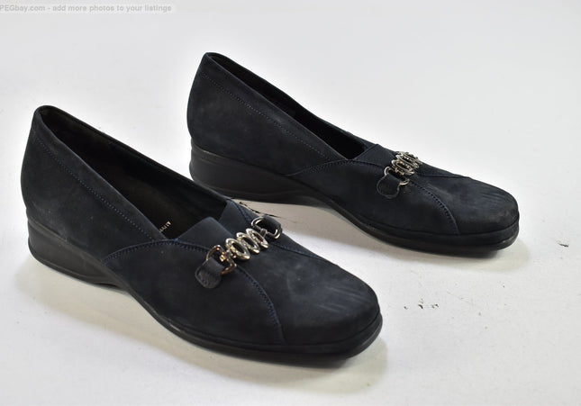 Semler Damen Halbschuhe Slipper Ballerinas UK 6 Nr. 25-A 50-Schuh-Gebraucht-secondhand