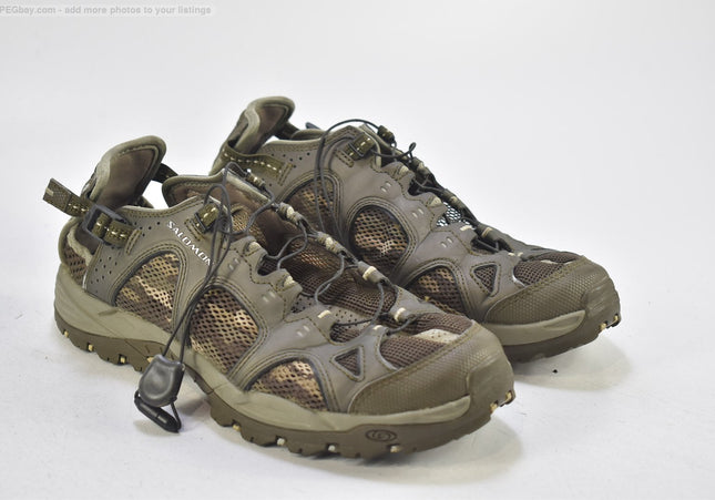 Salomon Damen Wanderschuhe Trekking SL 27cm Nr. 25-J 3146-Schuh-Gebraucht-secondhand