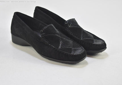 Via Milano Damen Halbschuhe Slipper Ballerinas UK 7 Nr. 25-J 200-Schuh-Gebraucht-secondhand