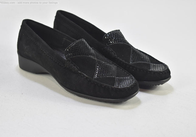 Via Milano Damen Halbschuhe Slipper Ballerinas UK 7 Nr. 25-J 200-Schuh-Gebraucht-secondhand
