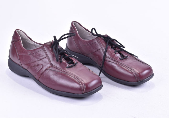 Waldläufer Damen Halbschuhe Freizeitschuhe UK 4,5 Nr. 24-Y 299-Schuh-Gebraucht-secondhand