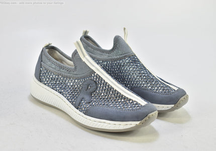 Rieker  Damen Halbschuhe Slipper Ballerinas  Gr. 40 Nr. 26-T 402