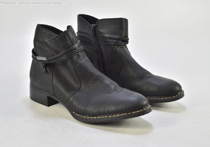 Rieker  Damen Stiefel Stiefelette Boots  Gr. 40 Nr. 26-B 1782