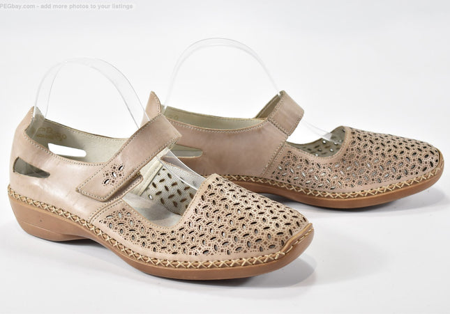 Rieker Damen Sandale Sandalette EUR 41 Nr. 25-S 1480-Schuh-Gebraucht-secondhand
