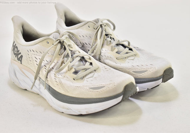 Hoka One Clifton 8 Herren Sportschuhe Sneaker EUR 46 Nr. 25-V 439-gebrauchte schuhe-second hand-SchuhGebraucht