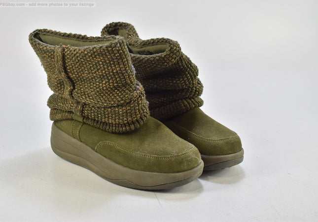 Skechers Tone-Ups Damen Stiefelette Boots  EUR 37 Nr. 25-B 3885
