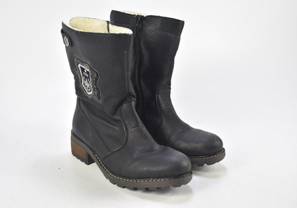 Rieker Damen Stiefelette Boots EUR 38 Nr. 24-A 2175-Schuh-Gebraucht-secondhand