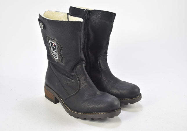 Rieker Damen Stiefelette Boots EUR 38 Nr. 24-A 2175-Schuh-Gebraucht-secondhand
