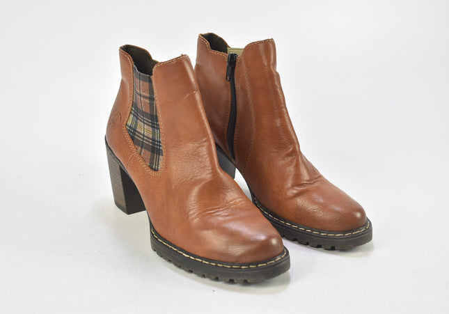 Rieker Damen Stiefelette Boots EUR 38 Nr. 24-A 3074-Schuh-Gebraucht-secondhand