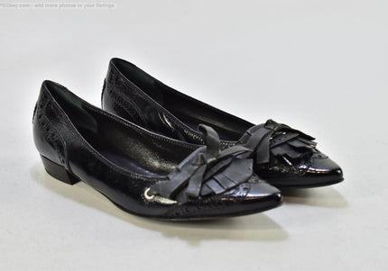 Donna Carolina Damen Halbschuhe Slipper Ballerinas EUR 36 Nr. 25-T 1167-gebrauchte Schuhe-Second hand-SchuhGebraucht