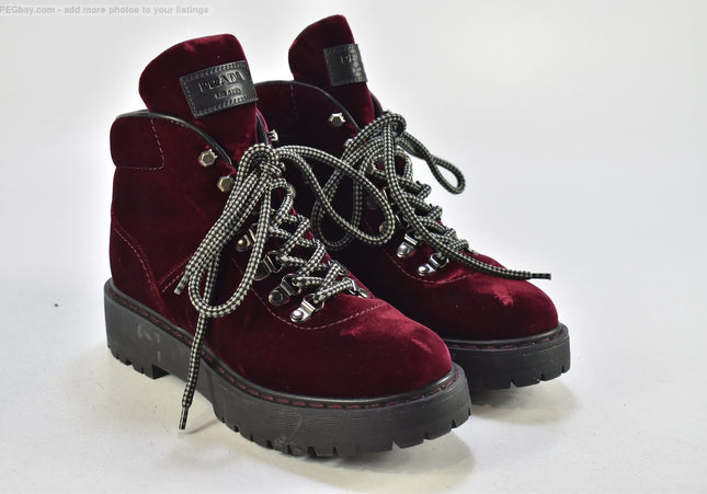 Prada  Damen Stiefelette Boots  EUR 37,5 Nr. 26-B 349