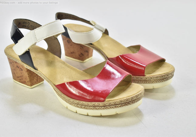 Rieker  Damen Sandale Sandalette  EUR 40 Nr. 26-S 4017