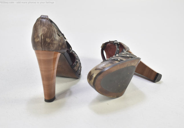 Sportmax Damen Sandale Sandalette EUR 36 Nr. 25-S 509-Schuh-Gebraucht-secondhand