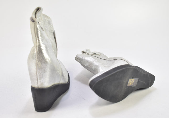 P1 Damen Stiefelette Boots EUR 38 Nr. 24-B 3711-Schuh-Gebraucht-secondhand