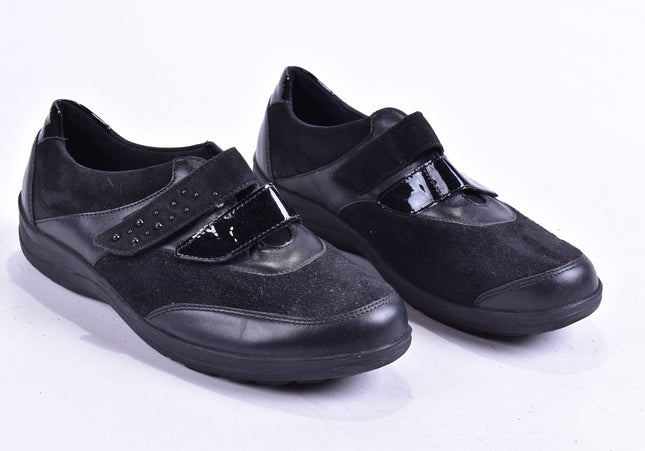 Waldläufer Damen Halbschuhe Freizeitschuhe UK 4,5 Nr. 24-Y 4321-Schuh-Gebraucht-secondhand