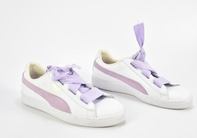 Puma Basket Damen Sportschuhe Sneaker EUR 38,5 Nr. 24-F 1980-Schuh-Gebraucht-secondhand