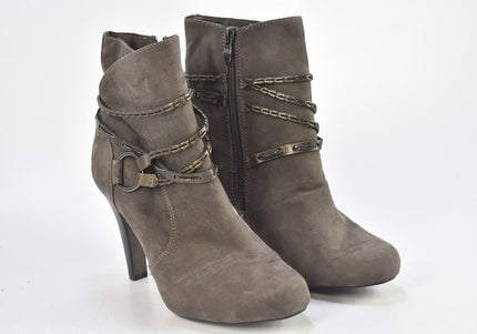 Tamaris Damen Stiefelette Boots EUR 38 Nr. 23-A 2822-Schuh-Gebraucht-secondhand