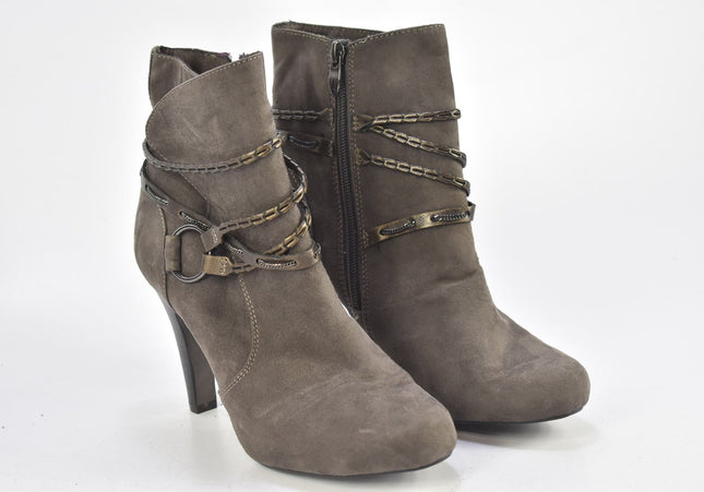 Tamaris Damen Stiefelette Boots EUR 38 Nr. 23-A 2822-Schuh-Gebraucht-secondhand