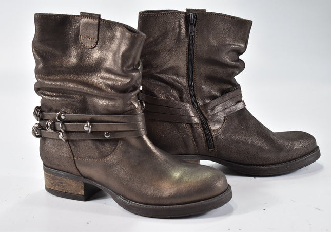 Cypres Damen Stiefelette Boots EUR 36 Nr. 24-M 498-Schuh-Gebraucht-secondhand