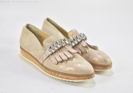 Paul Green Damen Halbschuhe Slipper Ballerinas UK 5 Nr. 25-F 3738-Schuh-Gebraucht-secondhand