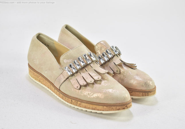 Paul Green Damen Halbschuhe Slipper Ballerinas UK 5 Nr. 25-F 3738-Schuh-Gebraucht-secondhand