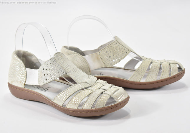Airsoft Damen Sandale Sandalette EUR 37 Nr. 25-S 1462-Schuh-Gebraucht-secondhand