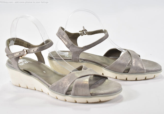 Ara Damen Sandale Sandalette UK 8 Nr. 25-S 1202-Schuh-Gebraucht-secondhand