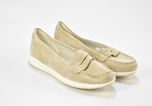 Geox Damen Halbschuhe Slipper Ballerinas EUR 38 Nr. 24-U 1886-Schuh-Gebraucht-secondhand