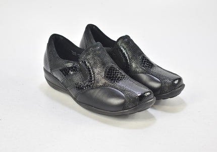 Waldläufer Damen Halbschuhe Slipper Ballerinas UK 4 Nr. 24-A 1062-Schuh-Gebraucht-secondhand