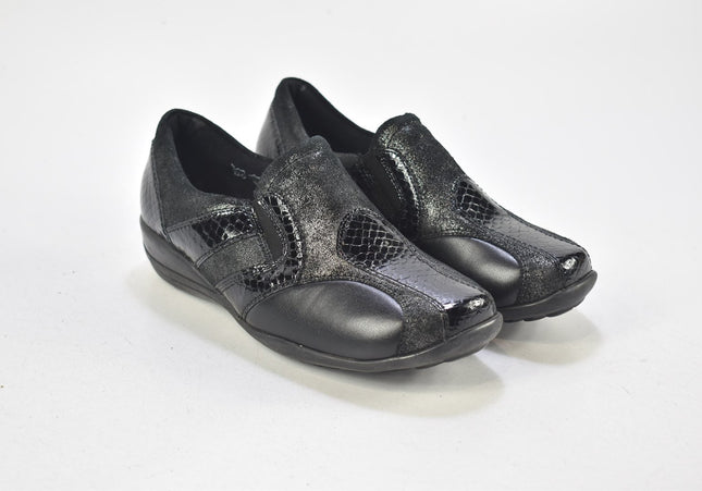 Waldläufer Damen Halbschuhe Slipper Ballerinas UK 4 Nr. 24-A 1062-Schuh-Gebraucht-secondhand