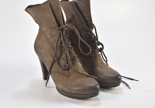 Paul Green Damen Stiefelette Boots UK 4 Nr. 24-B 2617-Schuh-Gebraucht-secondhand