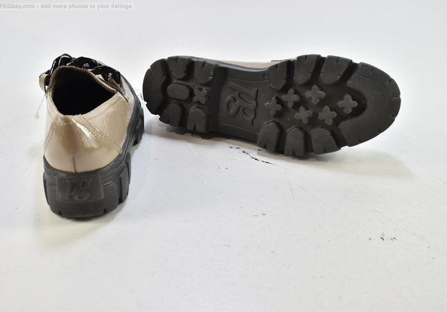Paul Green Damen Halbschuhe Slipper Ballerinas UK 4 Nr. 25-A 51-Schuh-Gebraucht-secondhand