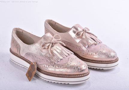 5th Avenue Damen Halbschuhe Slipper Ballerinas EUR 37 Nr. 25-M 580-Schuh-Gebraucht-secondhand