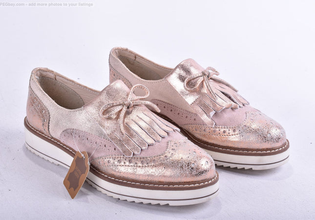 5th Avenue Damen Halbschuhe Slipper Ballerinas EUR 37 Nr. 25-M 580-Schuh-Gebraucht-secondhand