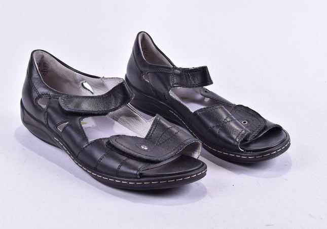 Waldläufer Damen Sandale Sandalette SL 25,5 cm Nr. 24-SD 1726-Schuh-Gebraucht-secondhand