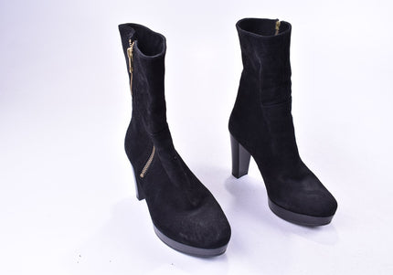 Damen Stiefelette Boots EUR 38 Nr. 23-U 2352-Schuh-Gebraucht-secondhand