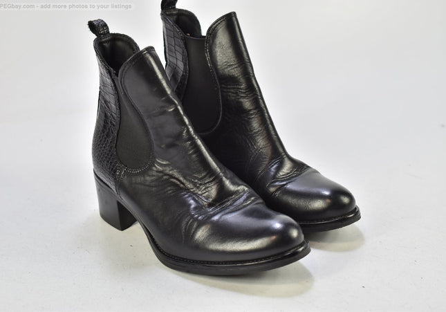 Leone Damen Stiefelette Boots EUR 38 Nr. 25-B 880-gebrauchte Schuhe-Second hand-SchuhGebraucht