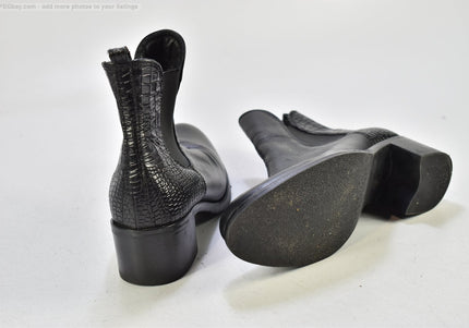 Leone Damen Stiefelette Boots EUR 38 Nr. 25-B 880-gebrauchte Schuhe-Second hand-SchuhGebraucht