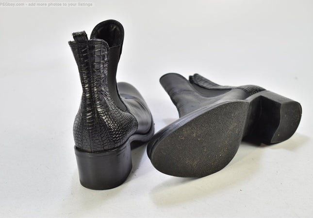Leone Damen Stiefelette Boots EUR 38 Nr. 25-B 880-gebrauchte Schuhe-Second hand-SchuhGebraucht