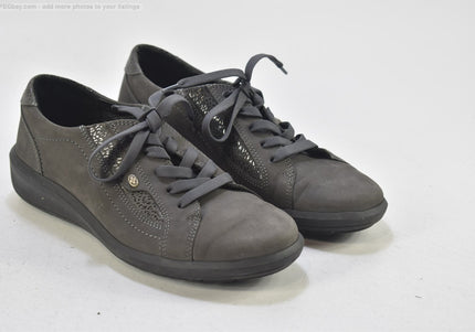 Medicus Damen Halbschuhe Freizeitschuhe UK 4,5 Nr. 25-F 1706-Schuh-Gebraucht-secondhand